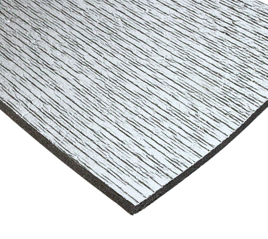 8mm Van Polyethylene Camper Van Foam Insulation Liner, Adhesive Vapour Barrier, Foil Back