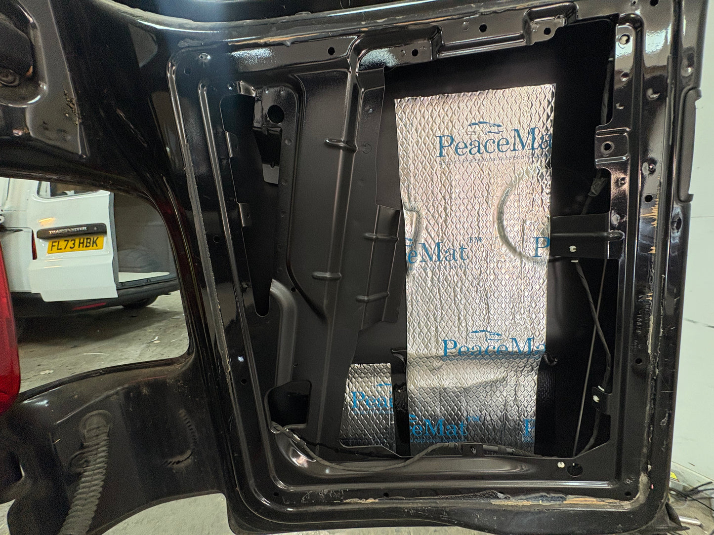 Camper Van Black Sound Deadening Pads, PeaceMAT™ XR (x20 Sheets)