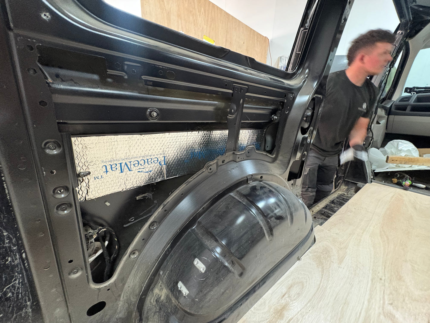 Camper Van Sound Deadening Mat, PeaceMAT XR 4m Roll in Silver