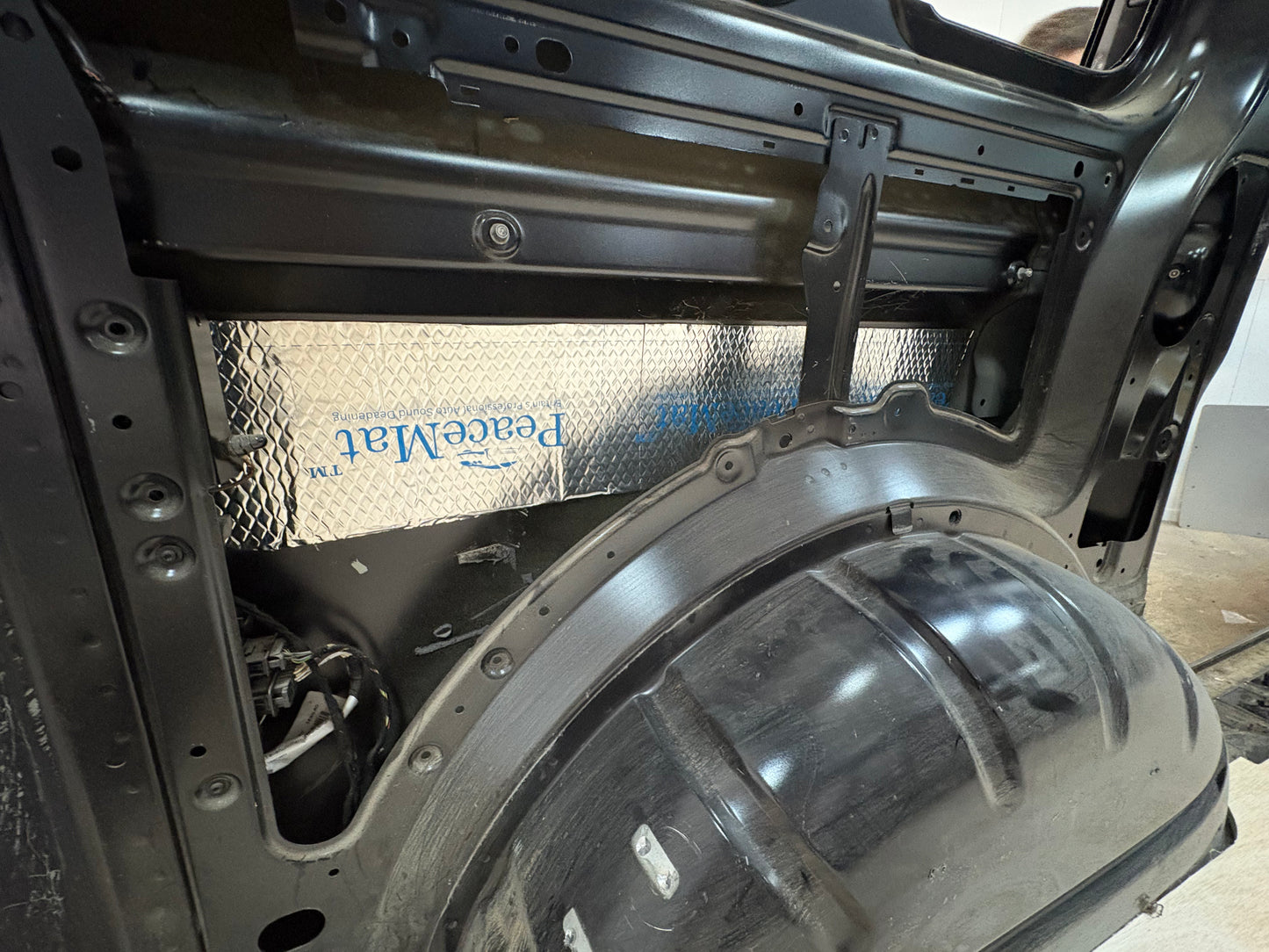 Camper Van Black Sound Deadening Pads, PeaceMAT™ XR (x20 Sheets)