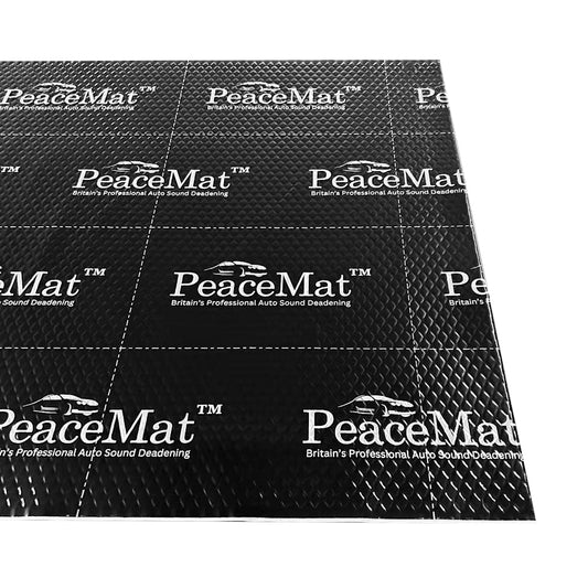 Camper Van Black Sound Deadening Sheet, PeaceMAT™ XR (x1 Sheet)