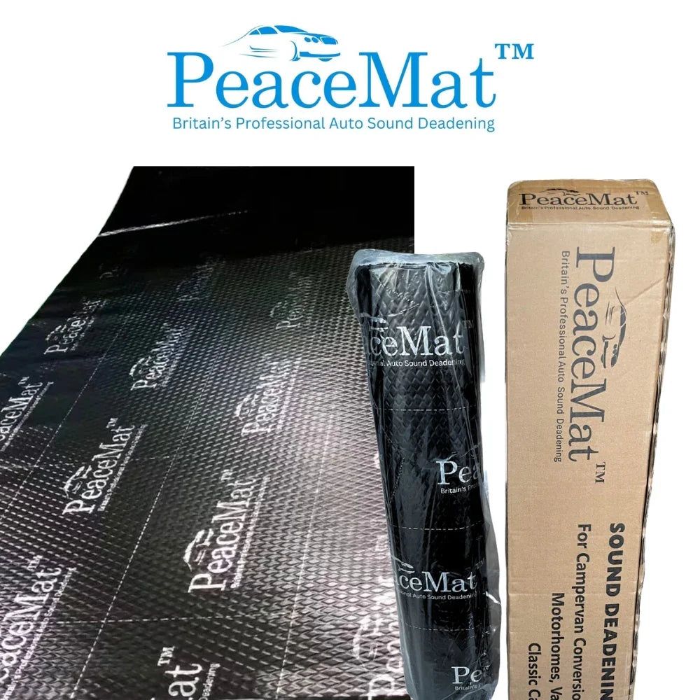 Car Sound Deadening Mat, PeaceMAT XR 4m Roll in Black