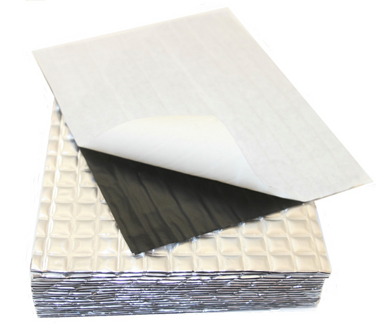 Camper Van Sound Deadening Pads, PeaceMAT™ XR (20 Sheets) Silver