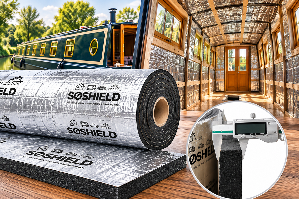 SOShield 30mm Boat Marine Insulation & Soundproofing
