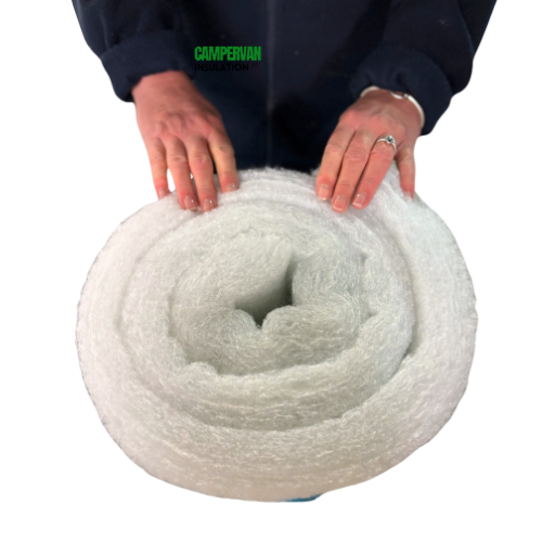 25mm Adhesive Campervan Thermal Fleece Insulation - Recycled Polyester Gap Filler for Van Conversion