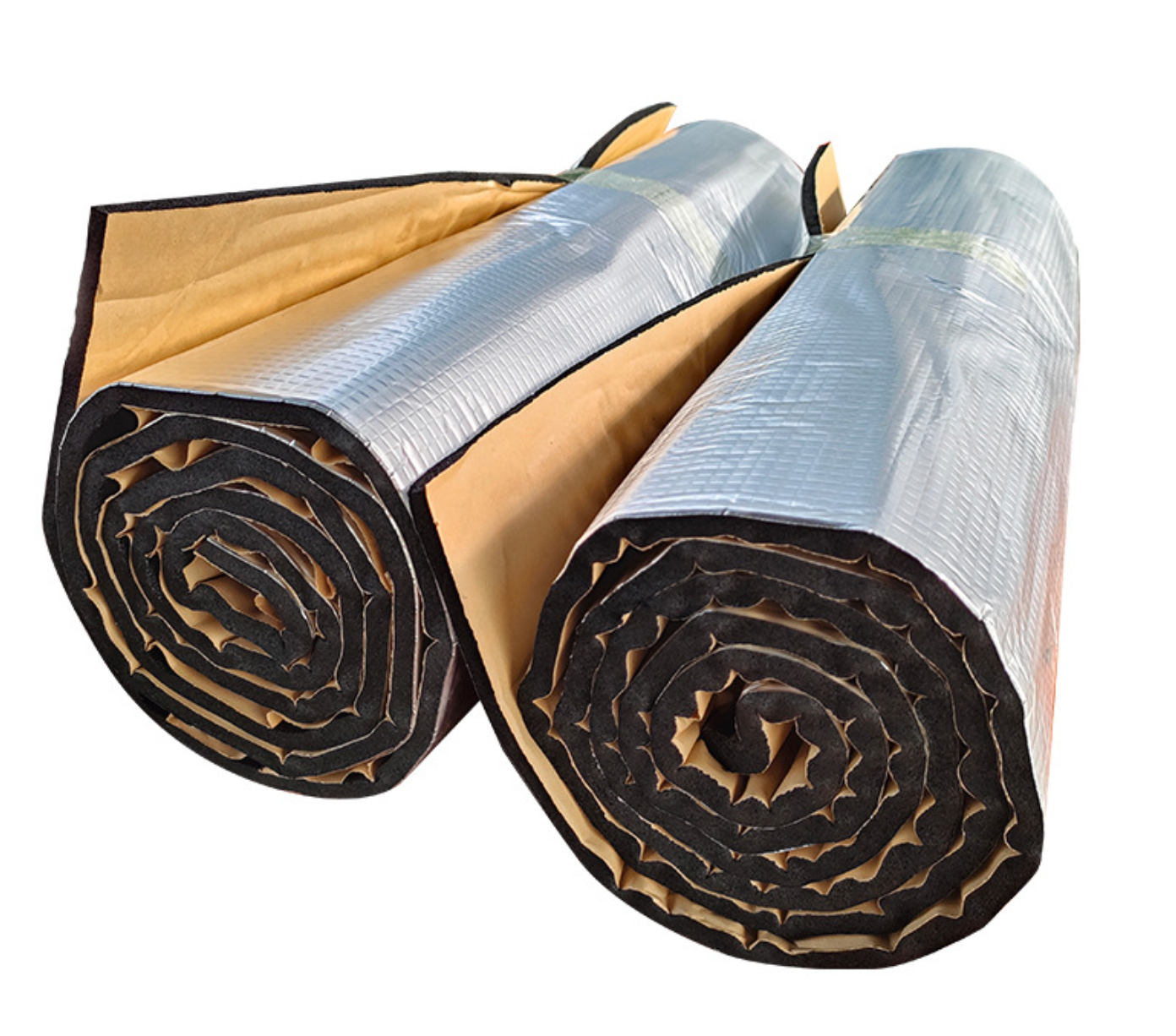 10mm Camper Van Soundproofing Foam Insulation with Aluminium Back, GlassMAT GR