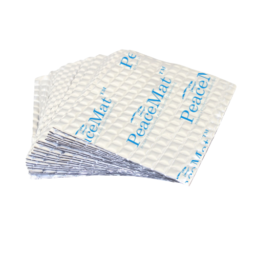 PeaceMAT™ XR (x10 Sheets) Camper Van Sound Deadening Pads, Silver
