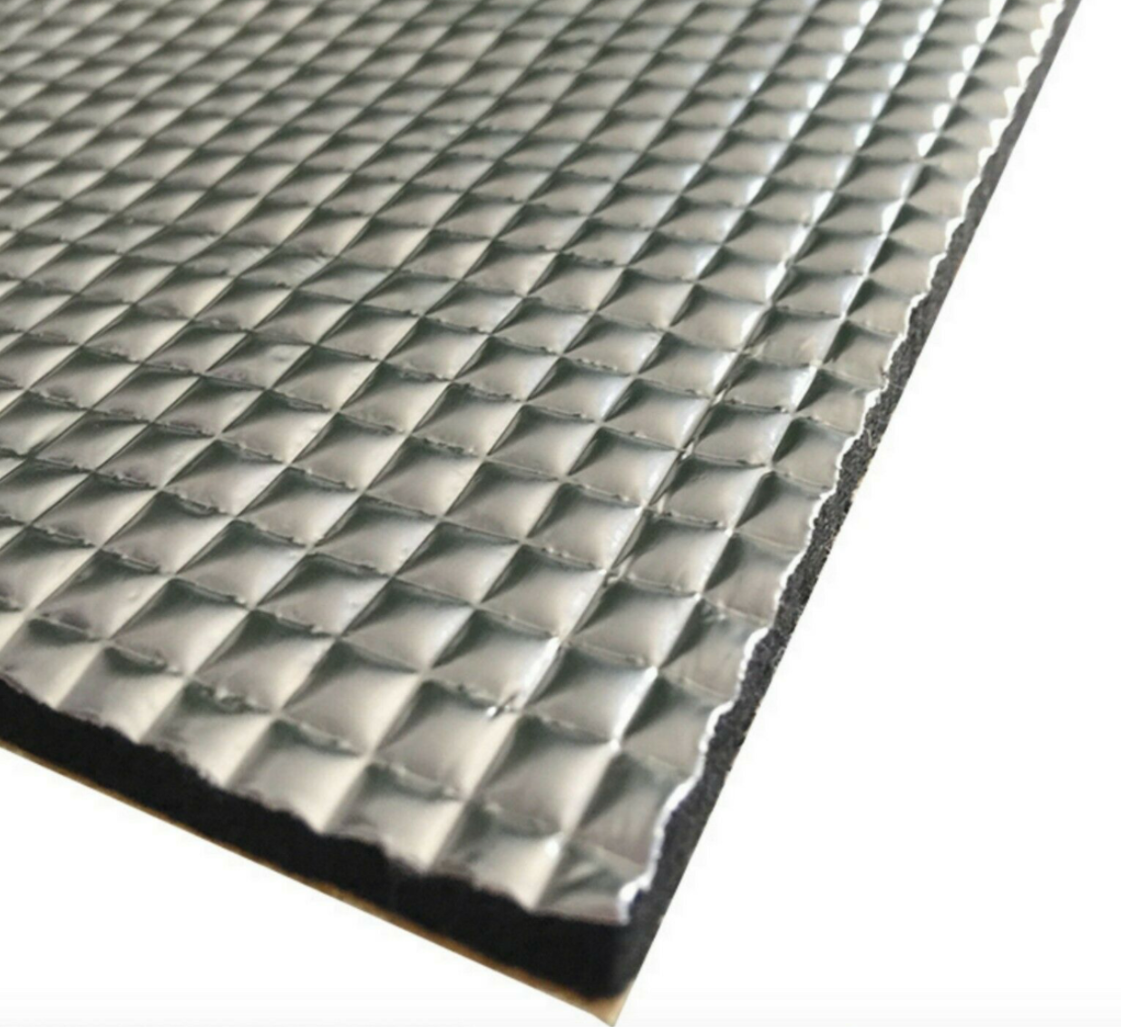 10mm Camper Van Soundproofing Foam Insulation with Aluminium Back, GlassMAT 