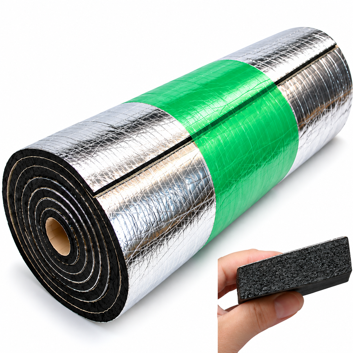 GlassMAT HR 20mm Heat Reflective Moisture Barrier Campervan Insulation