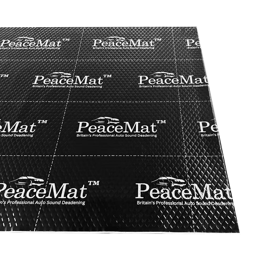Camper Van Sound Deadening Mat, PeaceMAT XR 6m Roll in Black