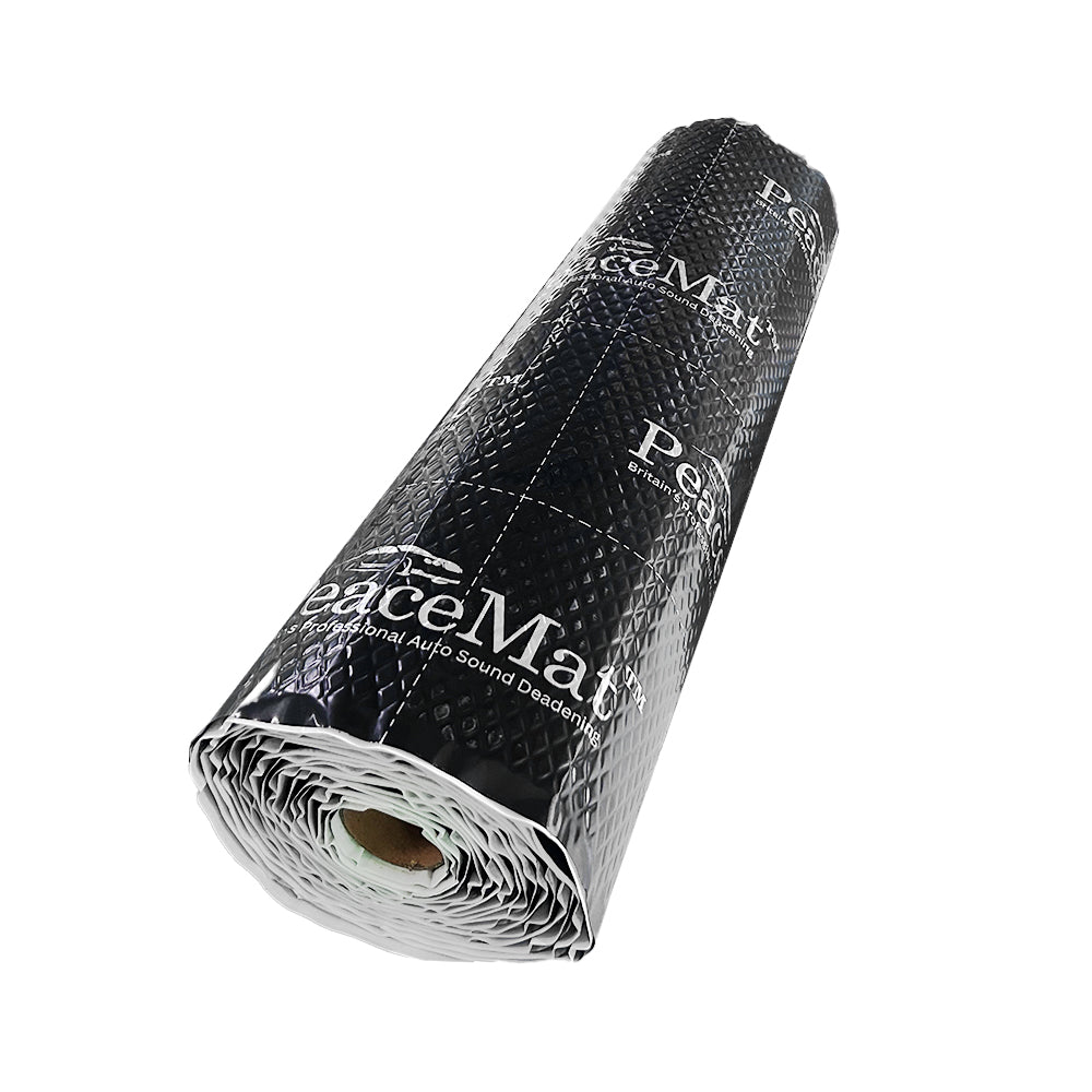 Camper Van Sound Deadening Mat, PeaceMAT XR 6m Roll in Black
