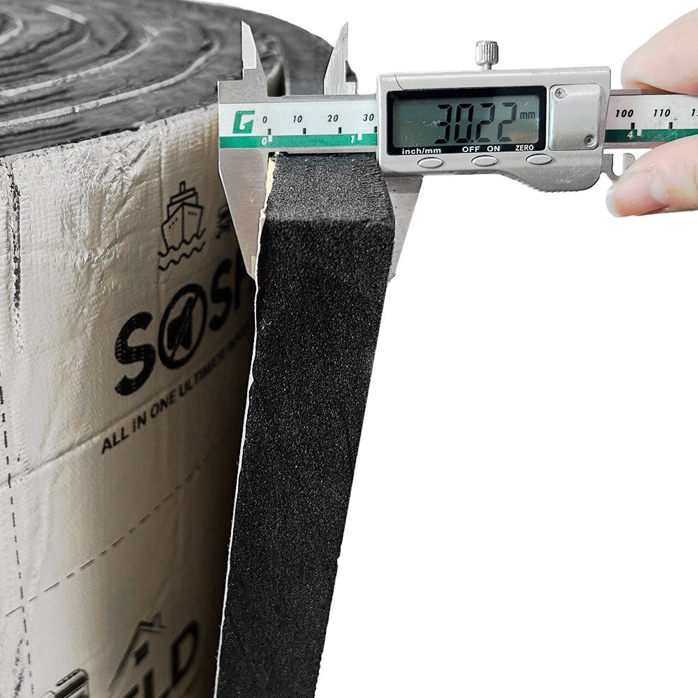 SOShield 30mm Premium Insulation for Camper Van, Boat and Home