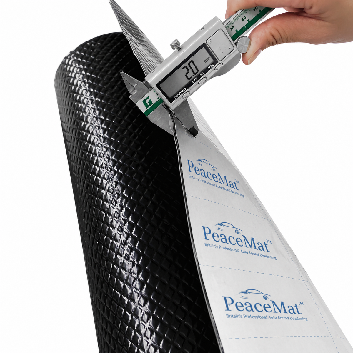 Camper Van Sound Deadening Mat, PeaceMAT XR 2m Roll in Black