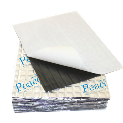 PeaceMAT™ XR (x10 Sheets) Camper Van Sound Deadening Pads, Silver