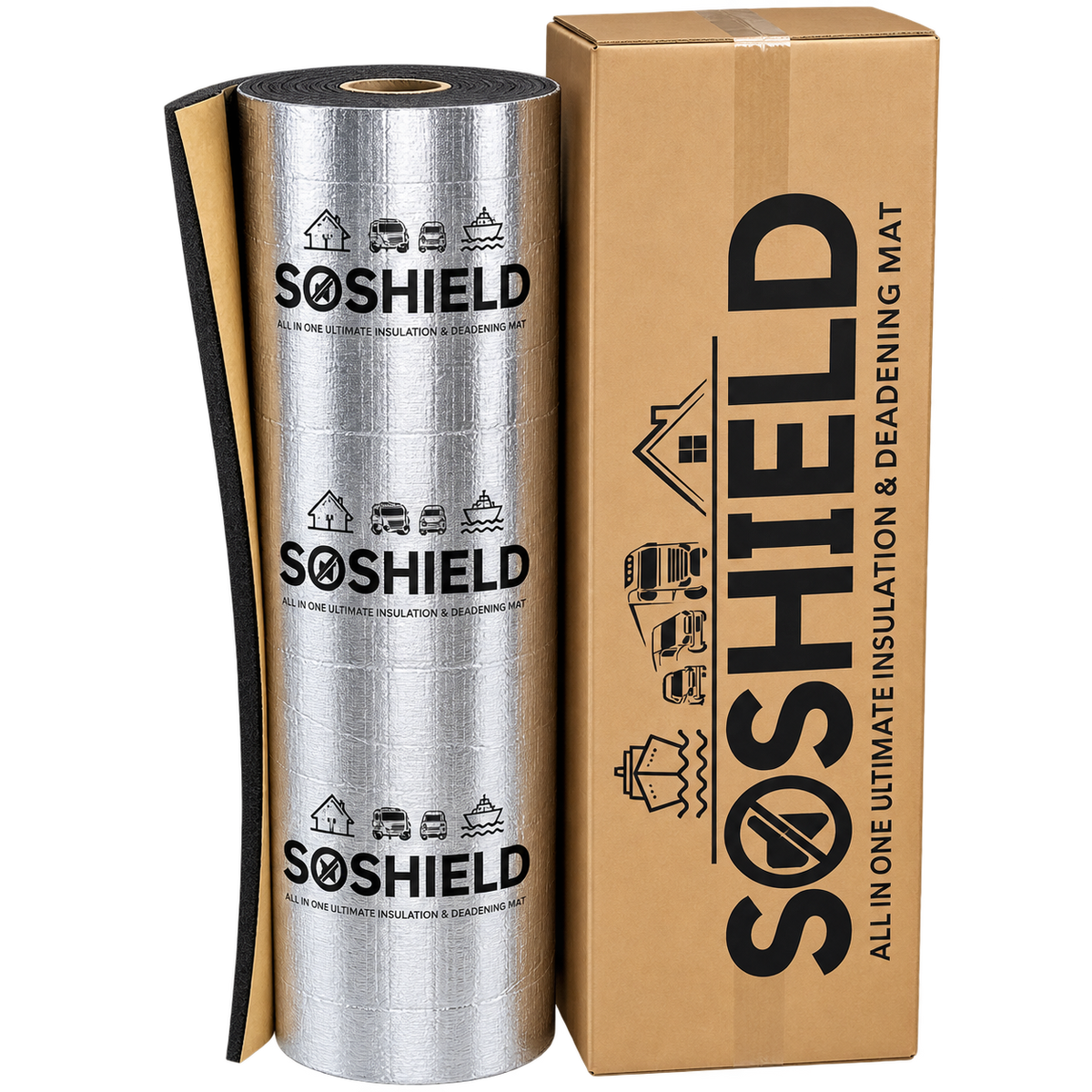 SOShield 10mm Boat Marine Insulation & Soundproofing