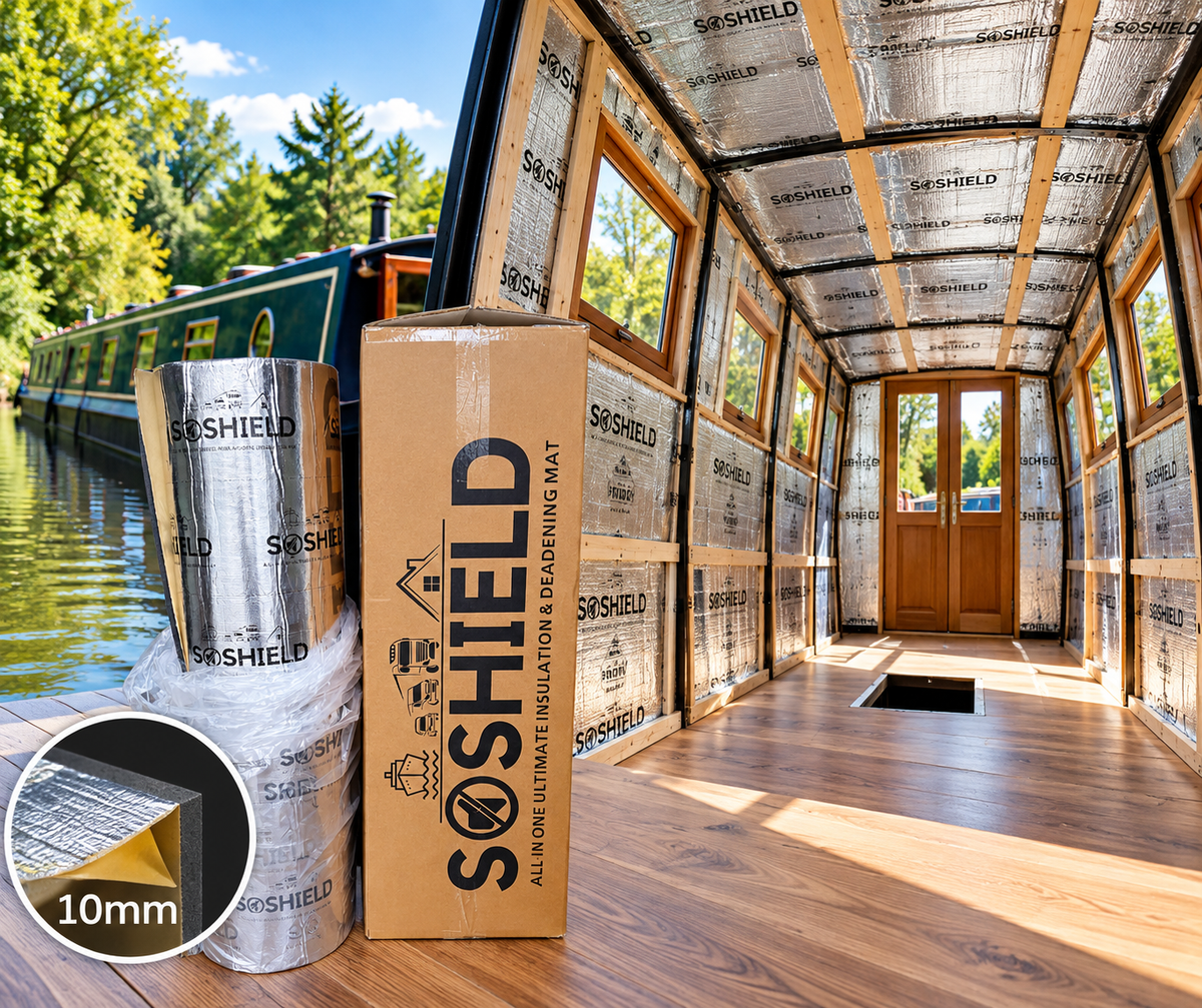 SOShield 10mm Boat Marine Insulation & Soundproofing