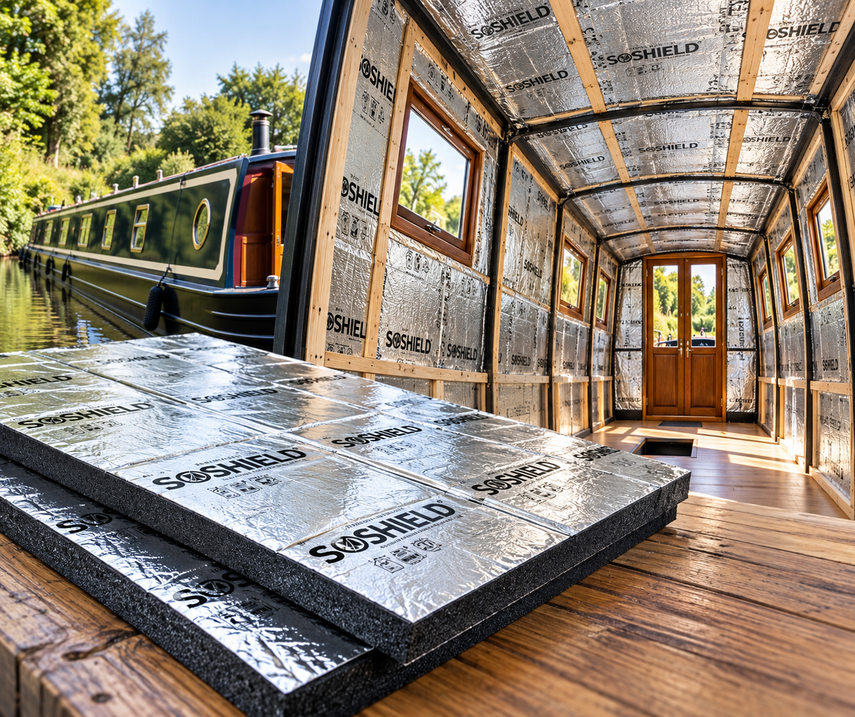 SOShield 20mm Boat Marine Insulation & Soundproofing