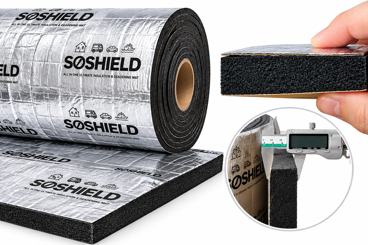 SOShield 30mm Boat Marine Insulation & Soundproofing