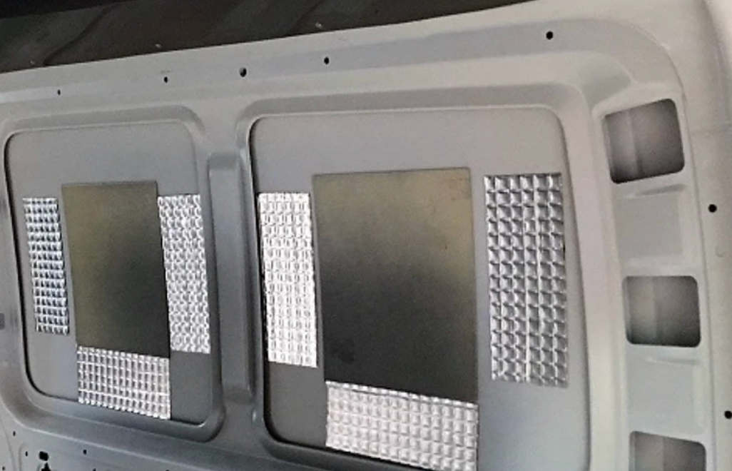 Camper Van Sound Deadening Pads, PeaceMAT™ XR (20 Sheets) Silver