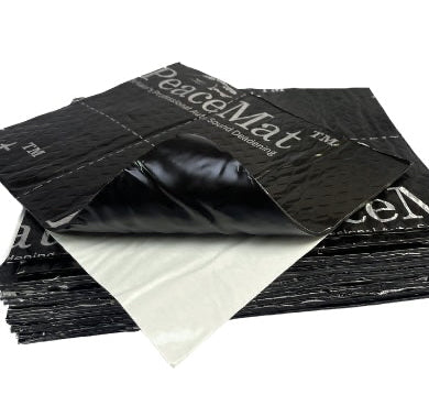 PeaceMAT™ XR (x10 Sheets) Camper Van Sound Deadening Mat, Black