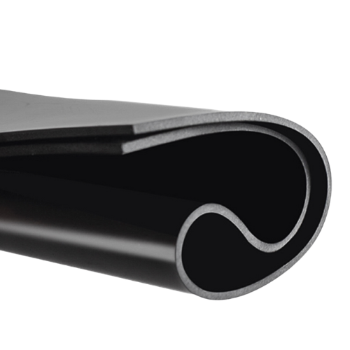 2mm Camper Van Sound Black Lining Rubber Mat, FlexiLiner