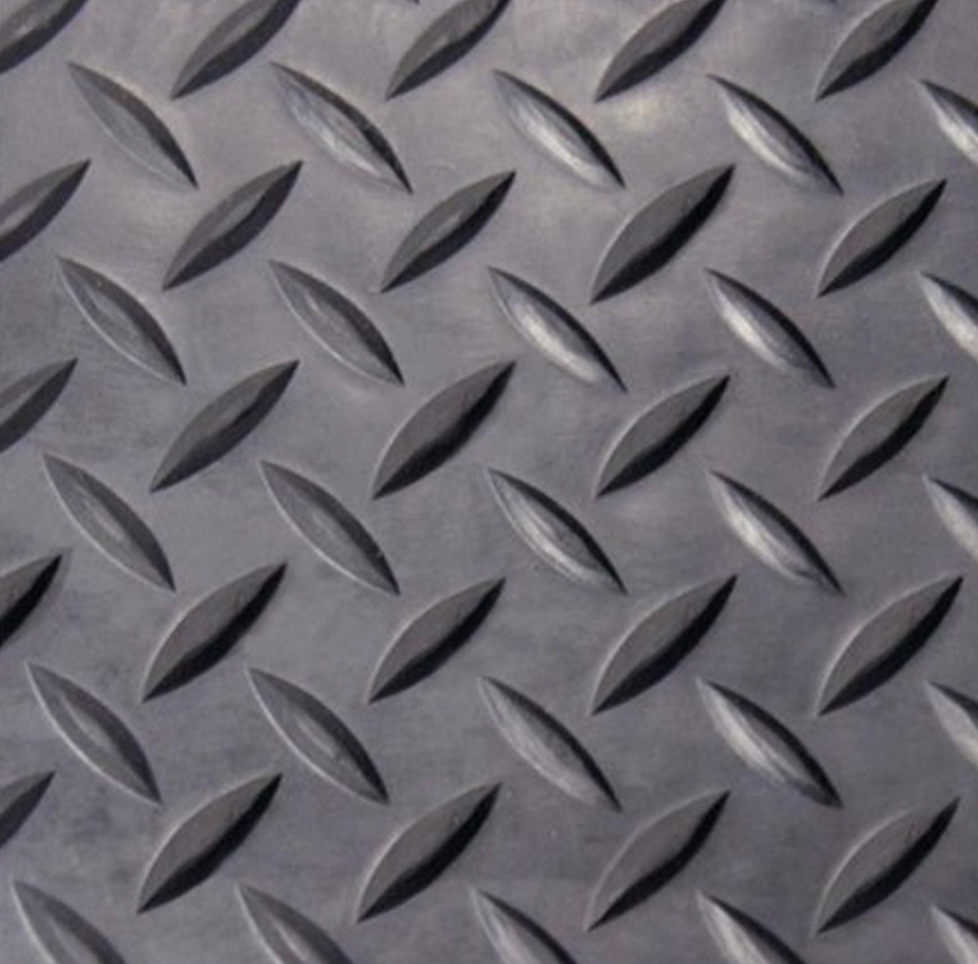 Floorflex Grey Camper Van Floor Soundproofing Checker 5mm PVC Mat + Foam