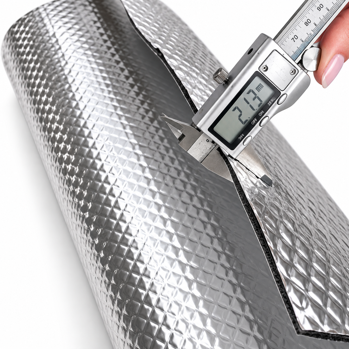 Campervan Sound Deadening Mat, PeaceMAT XR 2m Roll in Silver