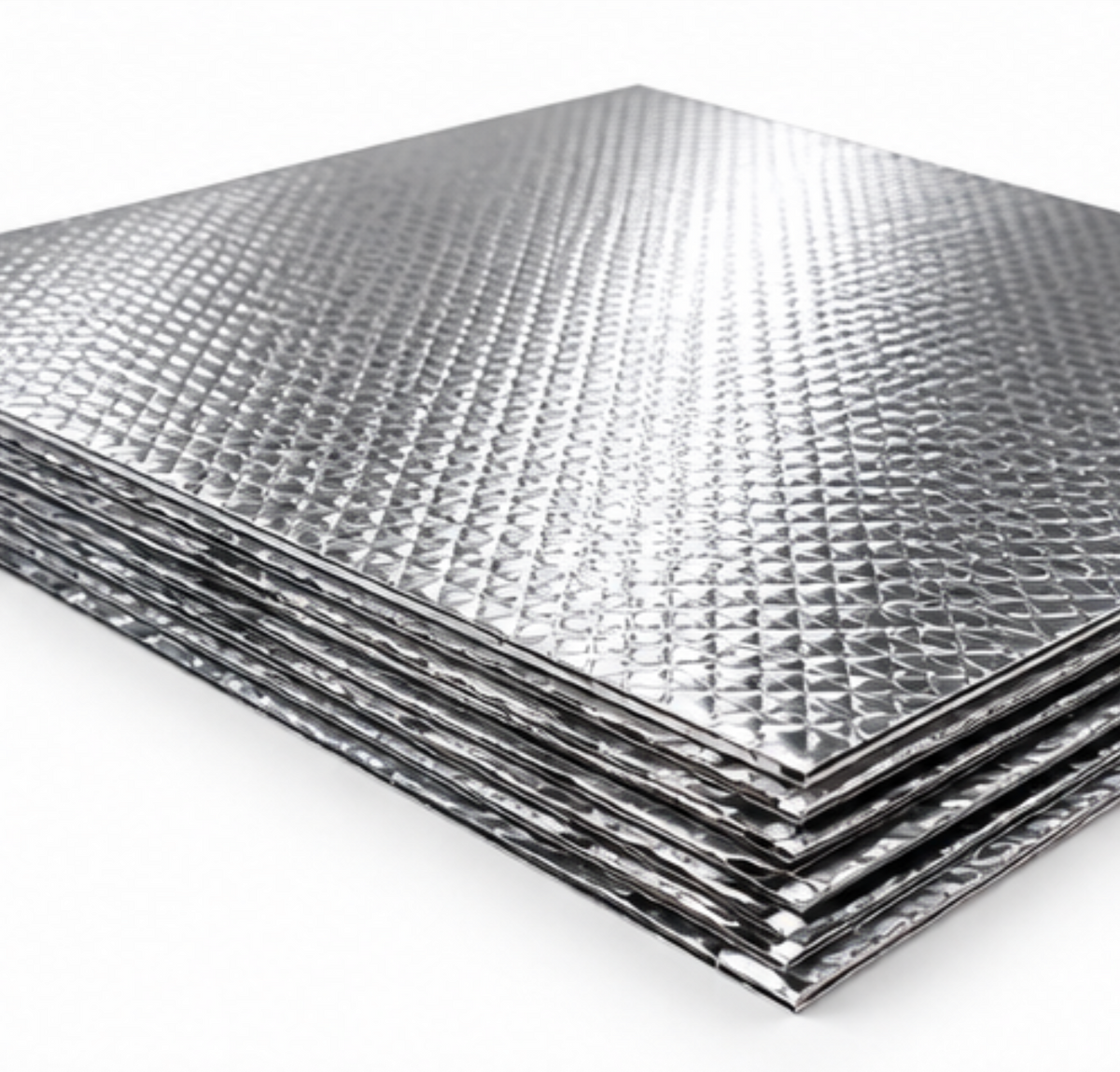 20x Campervan Sound Deadening Sheets - Silver Butyl Soundproofing Mats for Car, Van & Doors (PeaceMAT XR)