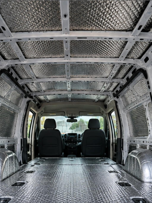 Campervan Sound Deadening Mat, PeaceMAT XR 2m Roll in Silver